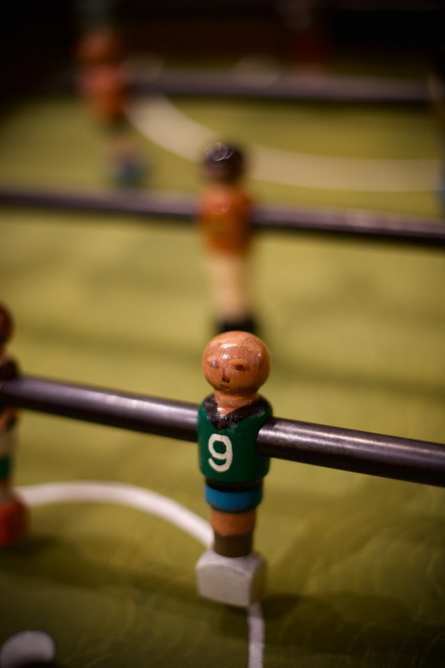 table soccer number 9